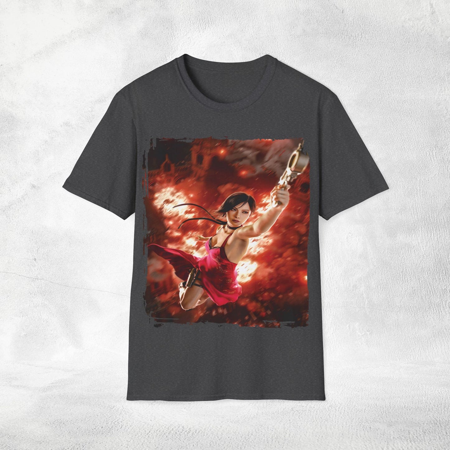 Unisex gaming shirt Resident Evil Ada Wong