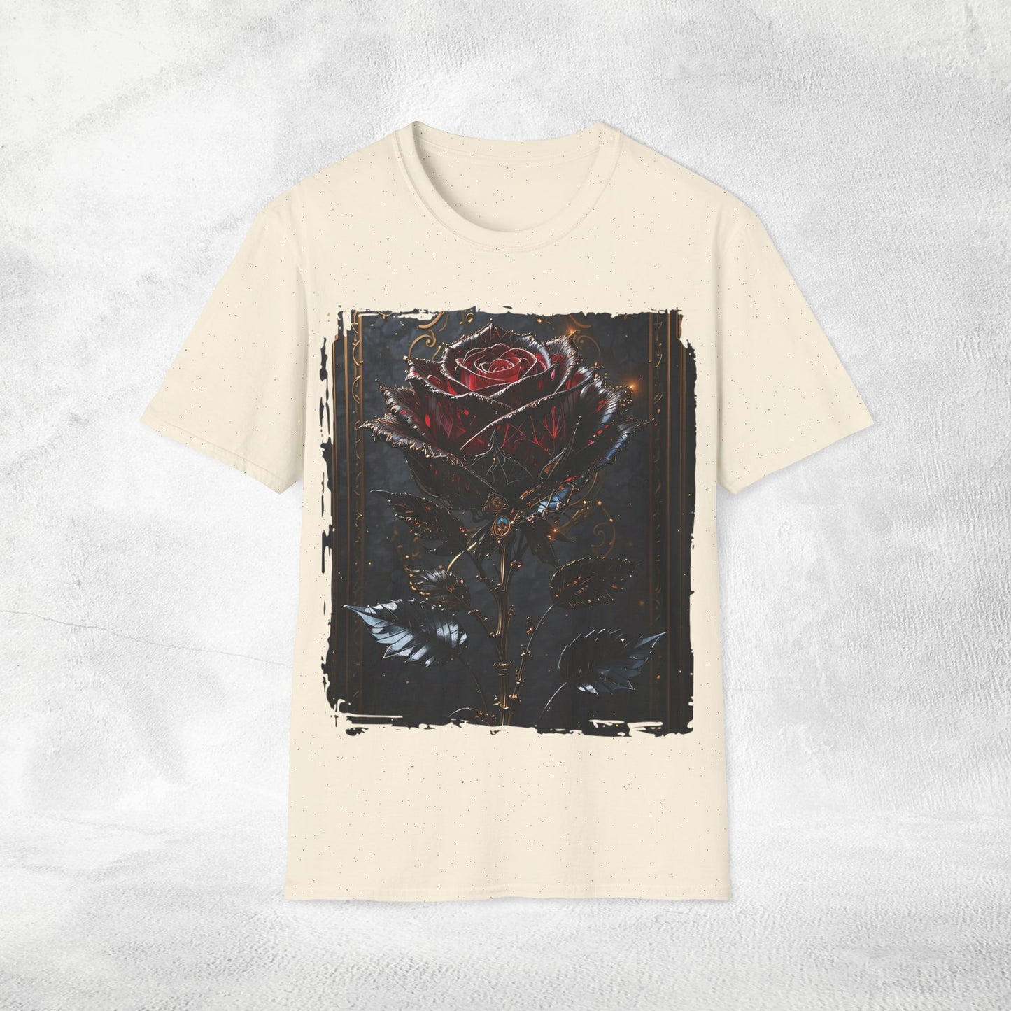 Unisex Gothic Shirt Rose
