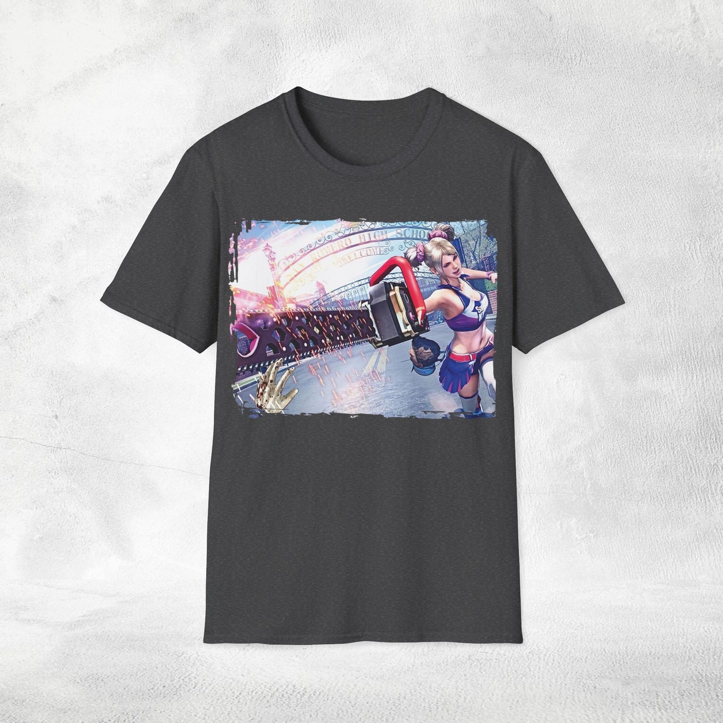 Unisex gaming shirt Juliet Starling Lollipop Chainsaw