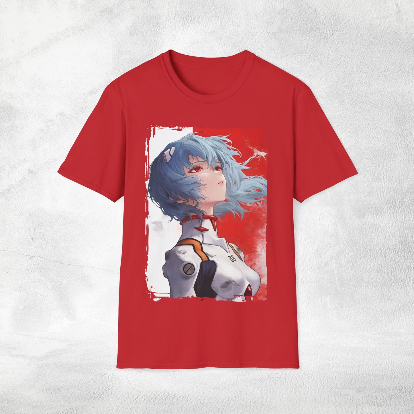 Unisex anime shirt Rei Ayanami