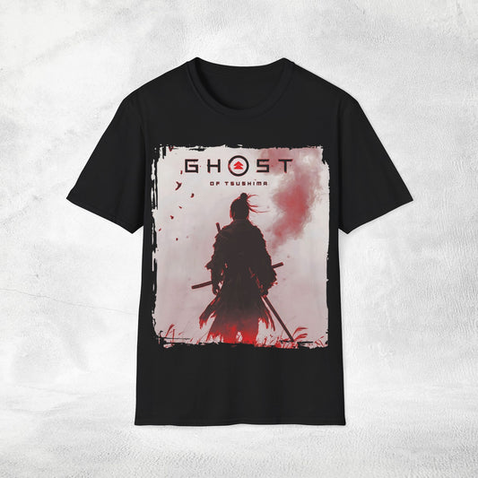 Unisex gaming shirt Ghost of Tsushima