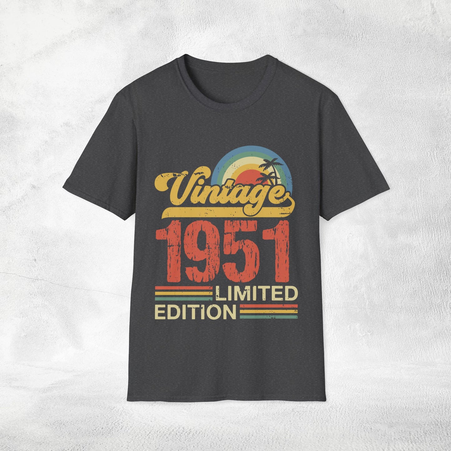 Unisex year of birth shirt 1951