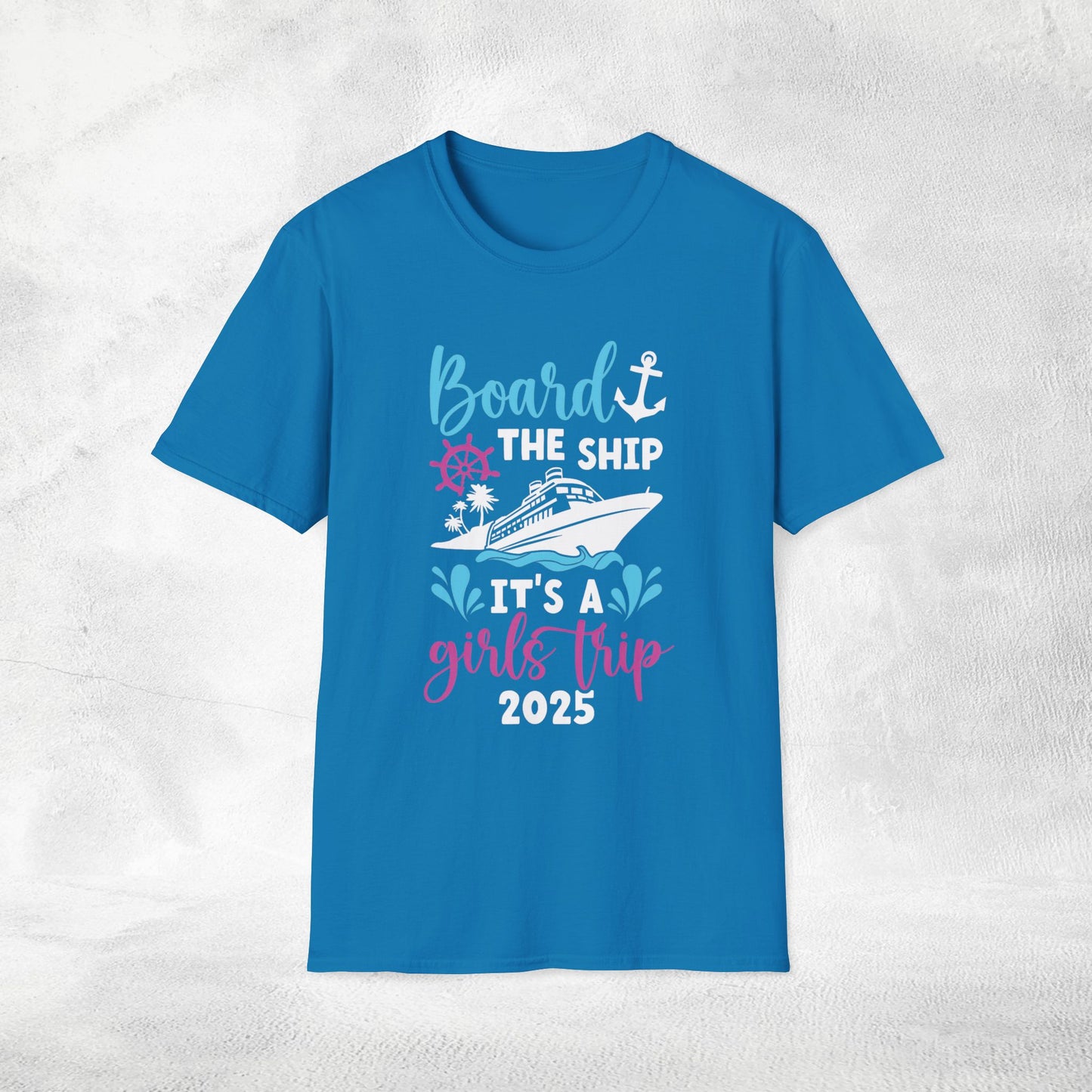 women shirt girls trip board the ship 2025