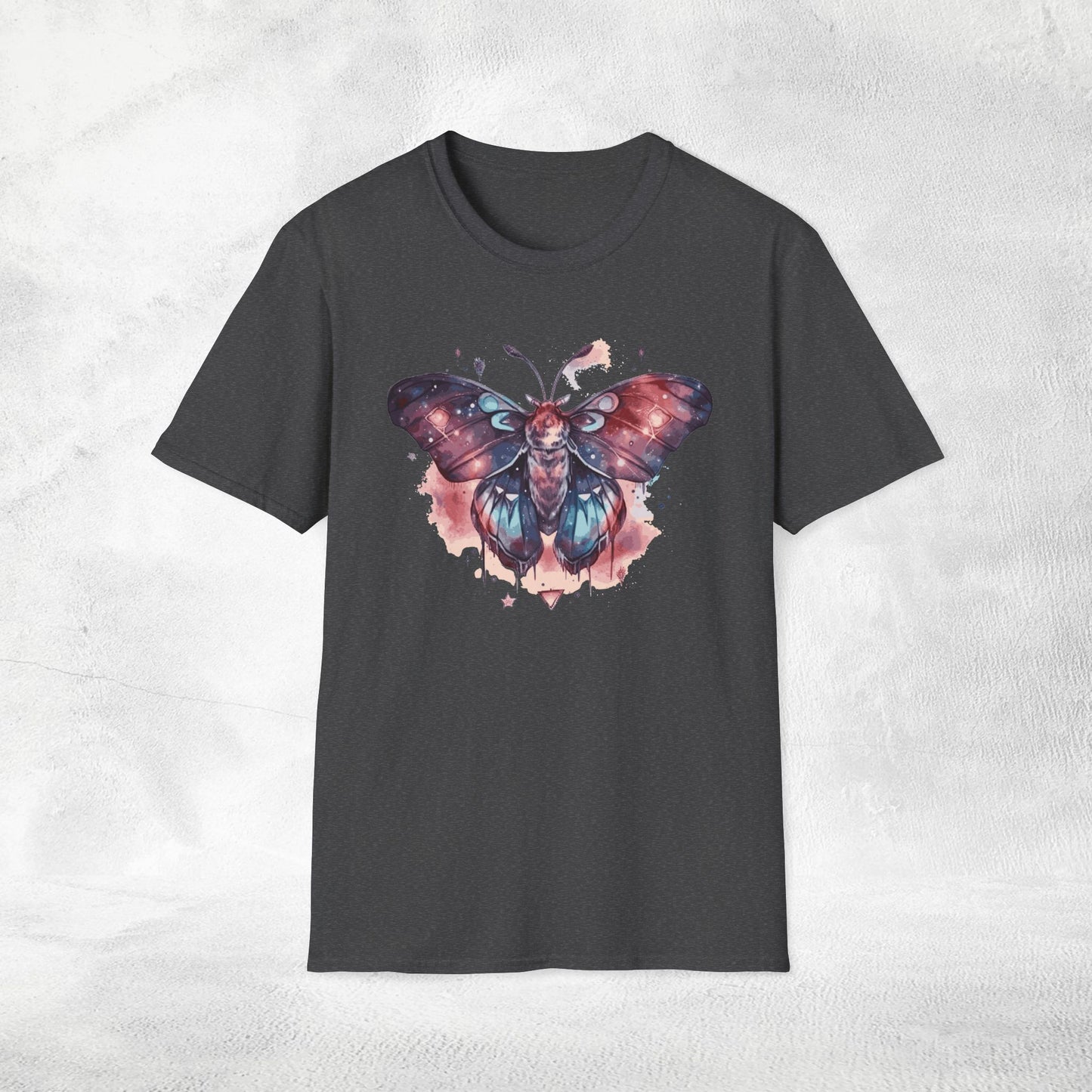 Unisex Gothic Shirt Pastel Moth