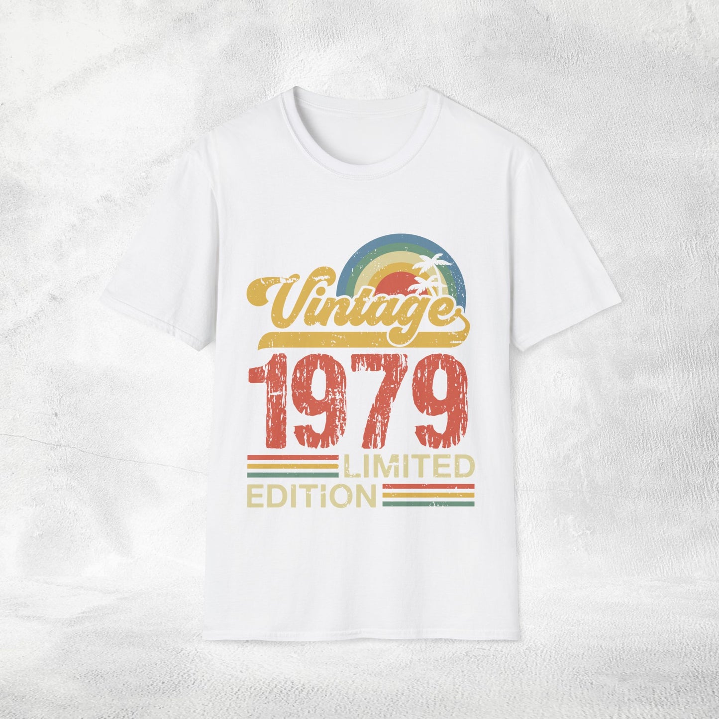 Unisex year of birth shirt 1979