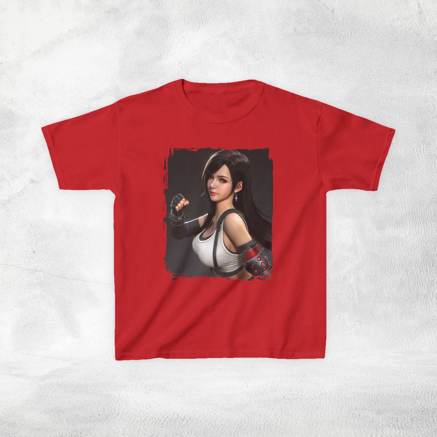Kids gaming shirt Final Fantasy Tifa Lockhart