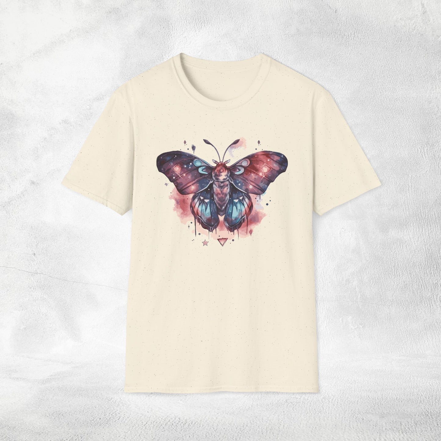 Unisex Gothic Shirt Pastel Moth