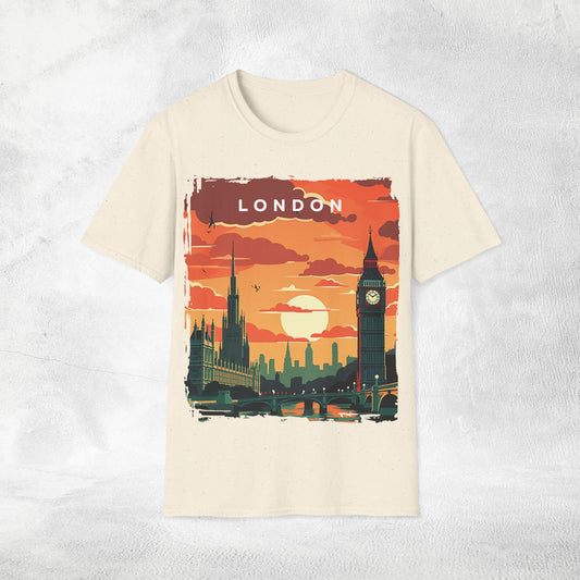 Women T-shirt London vacation tee