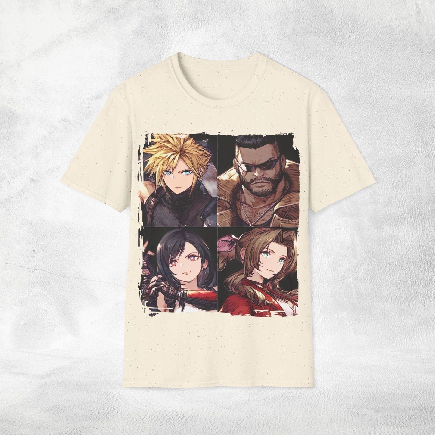 Unisex gaming shirt FF7 All Stars