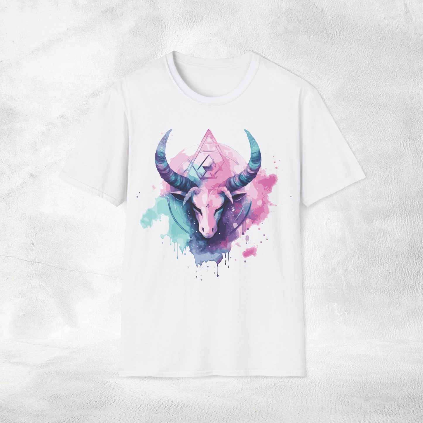 Unisex Gothic Shirt Pastel Baphomet