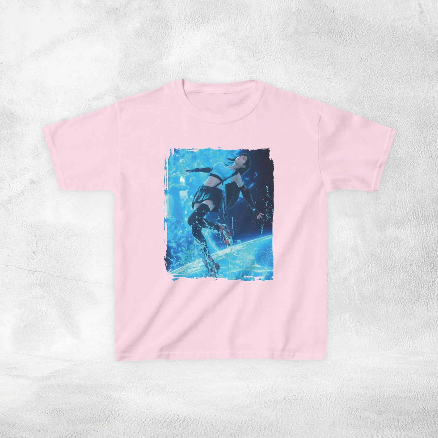 Kids gaming shirt Final Fantasy Tifa Lockhart