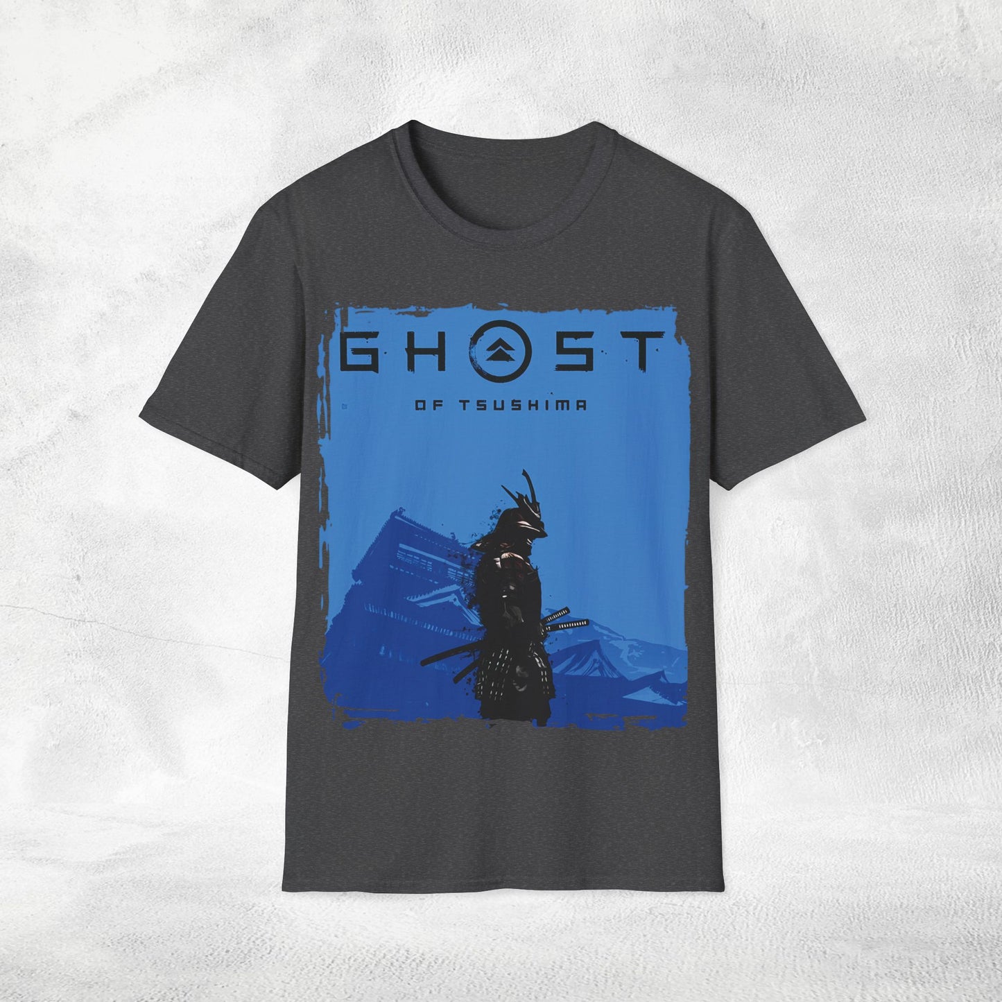 Unisex gaming shirt Ghost of Tsushima