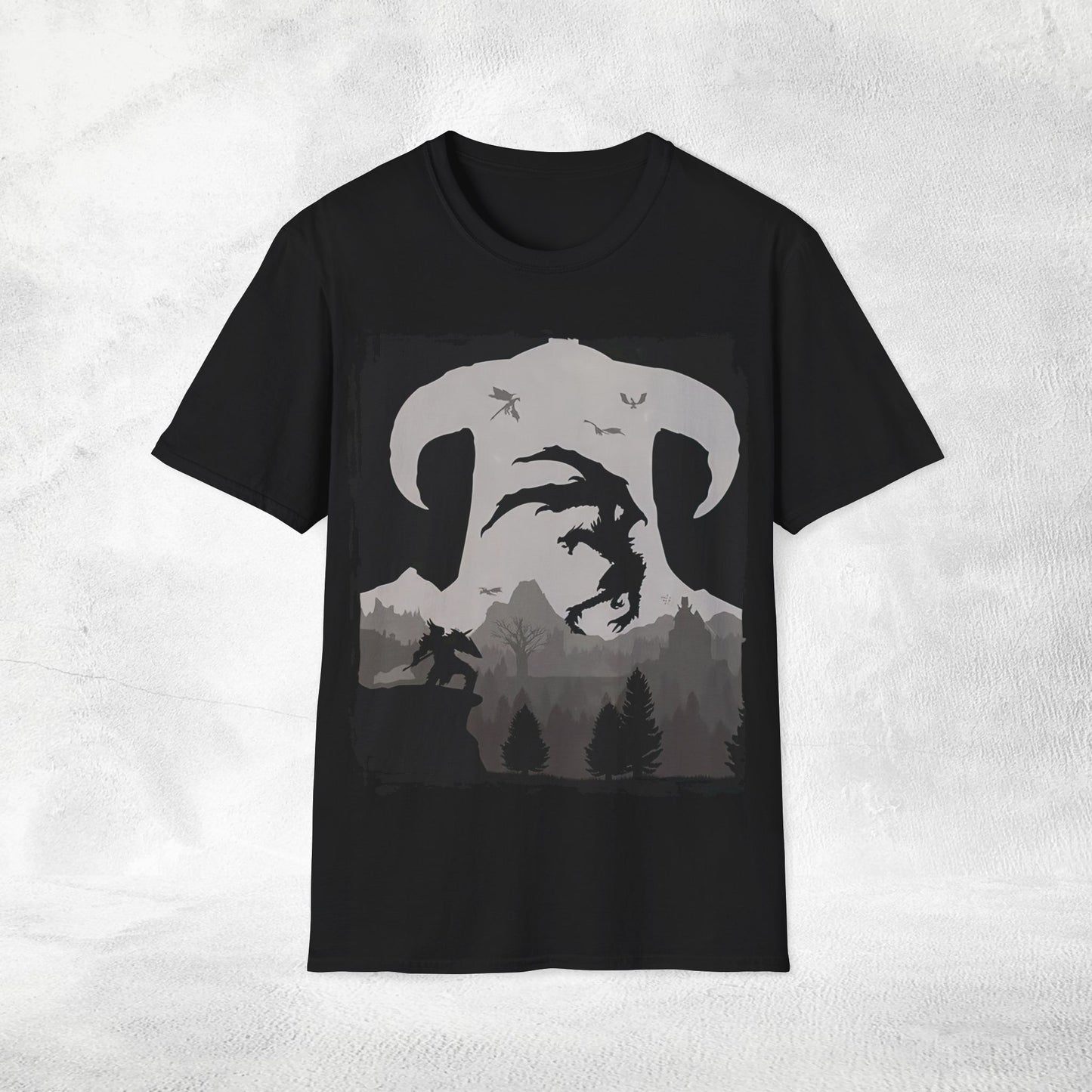 Unisex Gaming shirt Skyrim