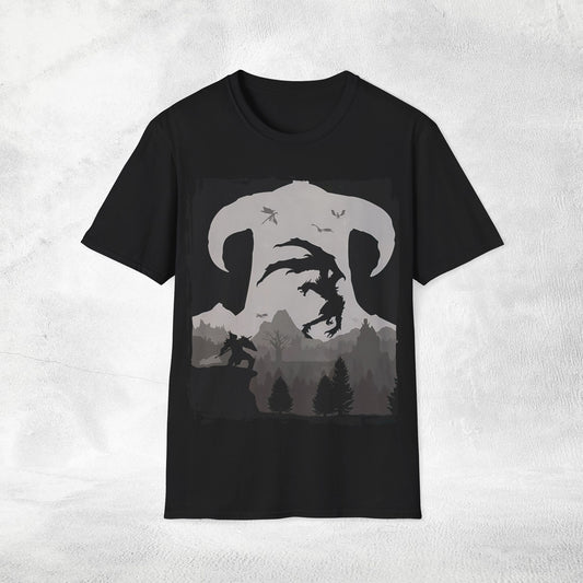 Unisex Gaming shirt Skyrim