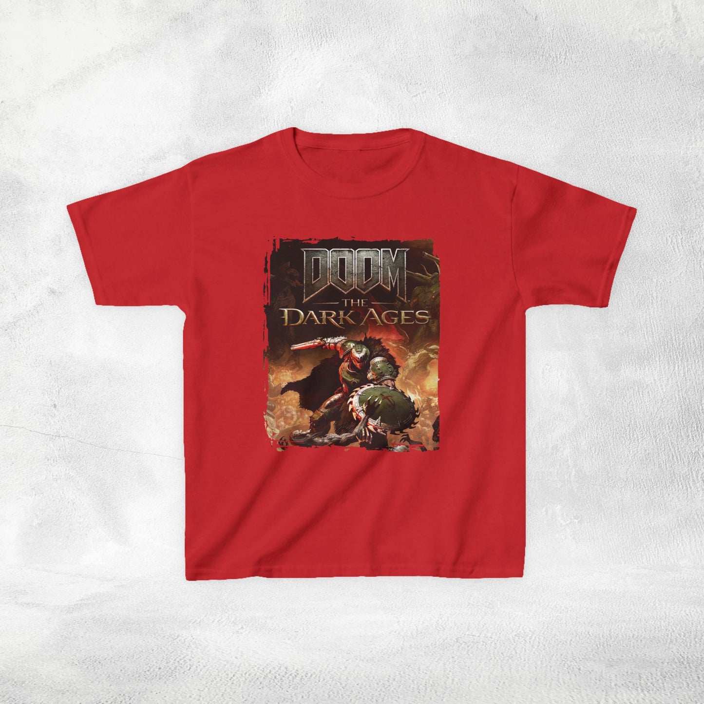 Kids  gaming shirt Doom the Dark Ages