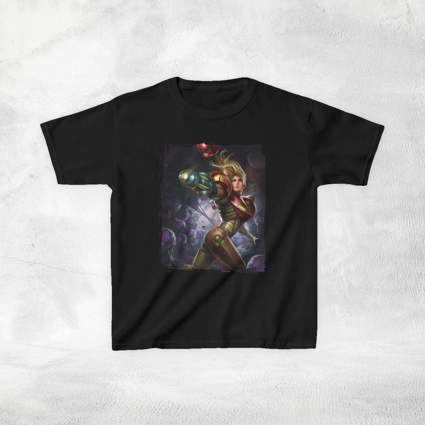 Kids gaming shirt Samus Aran