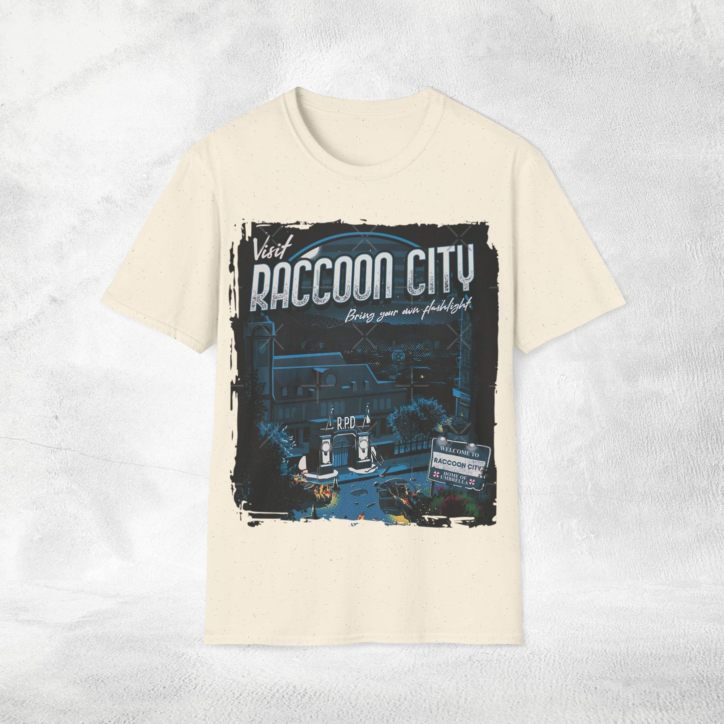 Unisex gaming shirt Resident Evil Welcome to Raccoon City