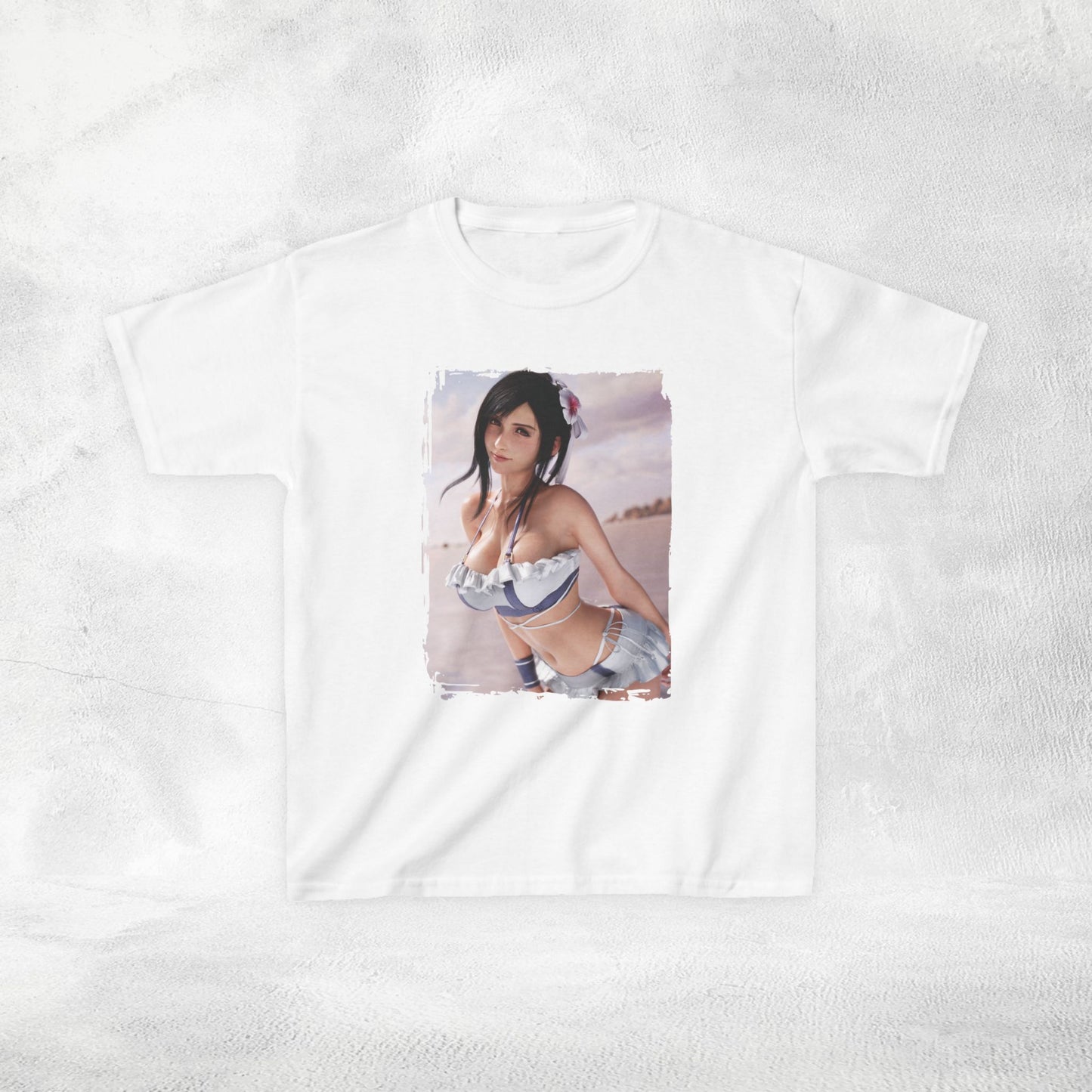 Kids gaming shirt Final Fantasy Tifa Lockhart