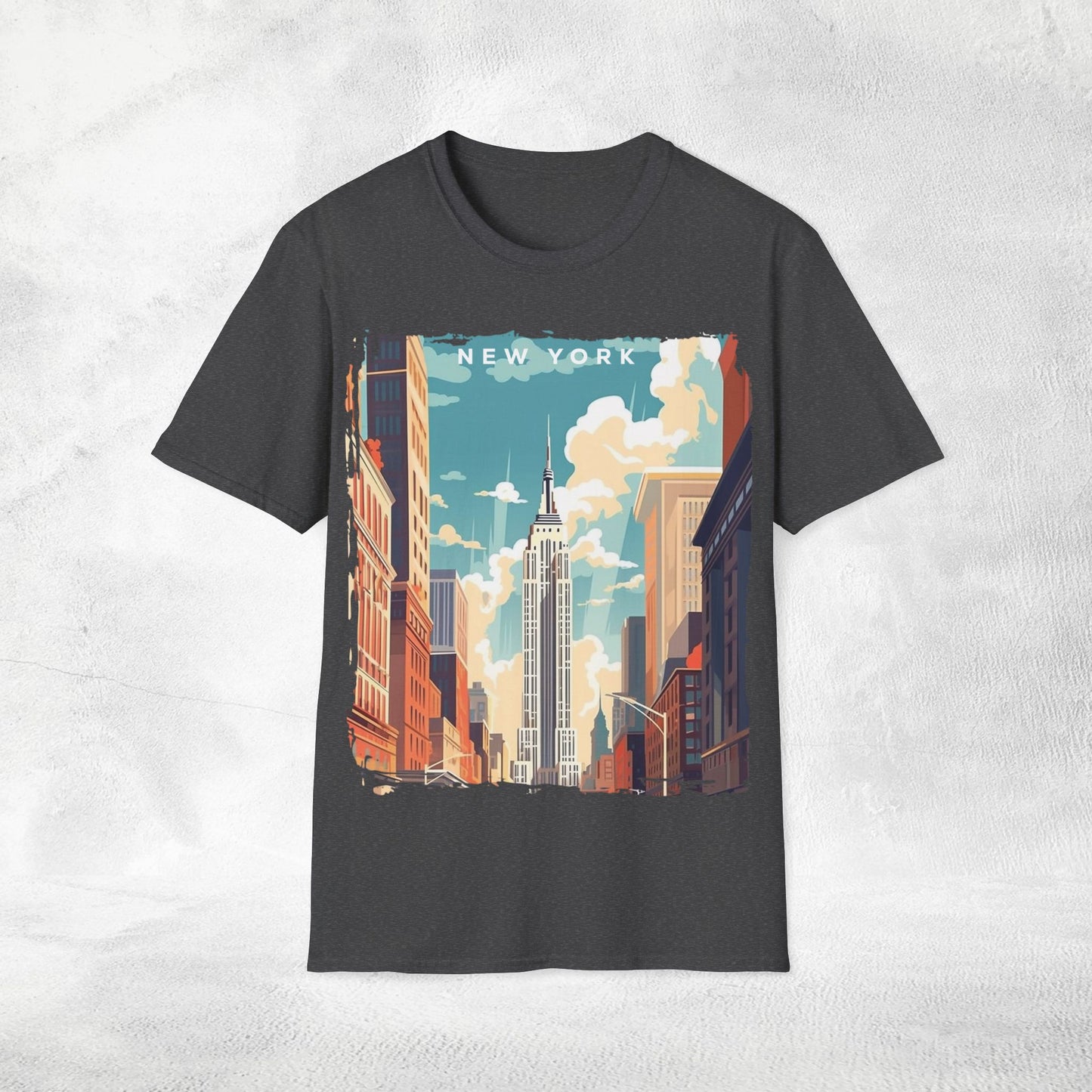 Women T-shirt New York vacation tee
