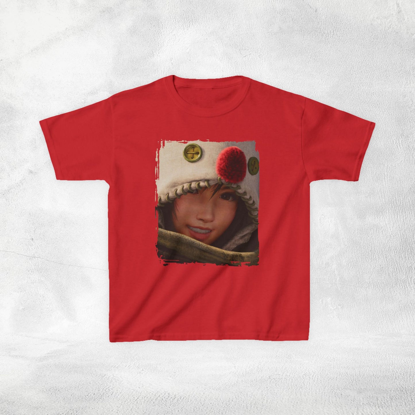 Kids gaming shirt Final Fantasy Yuffie Kisaragi