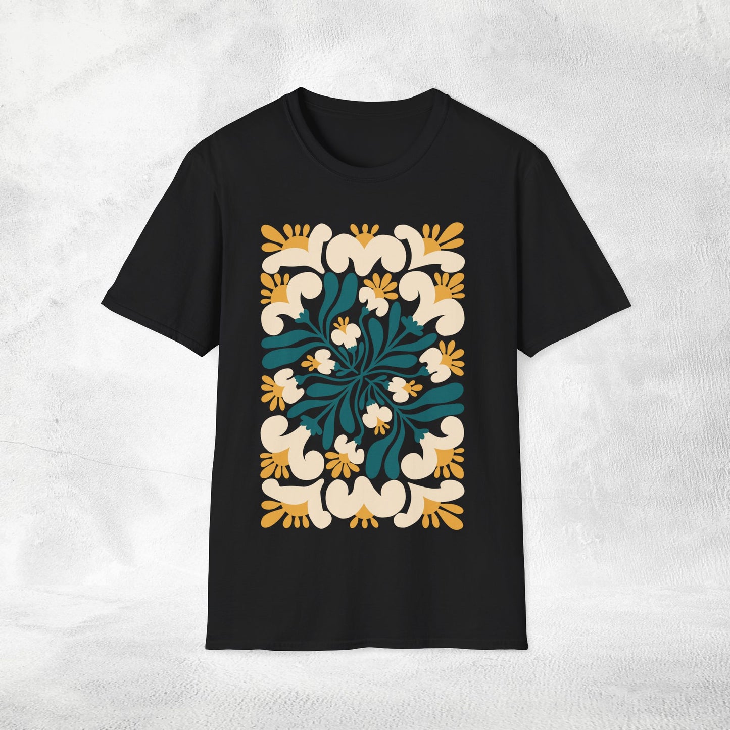 Womens shirt Dänische Blumen