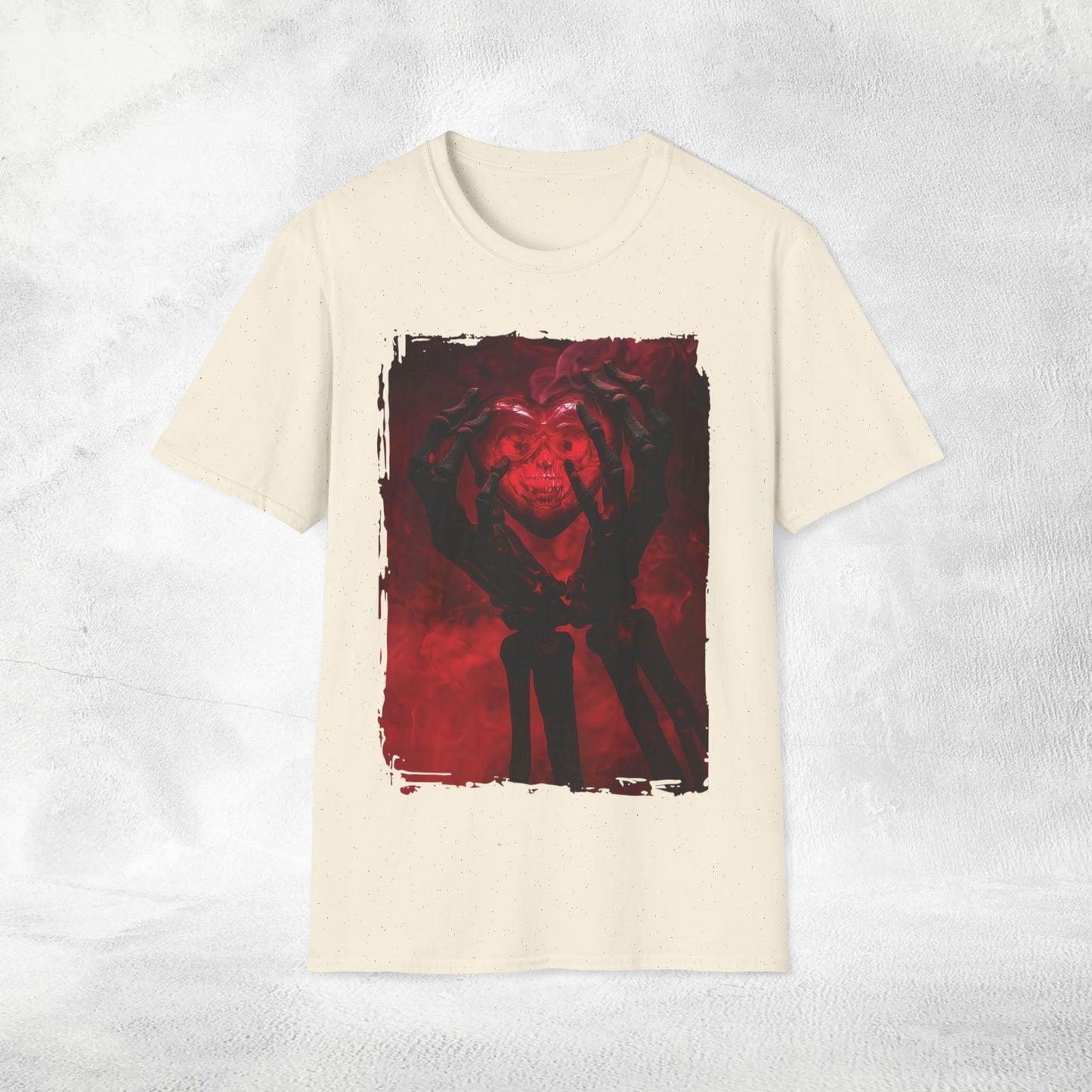 Unisex Gothic Shirt Heart