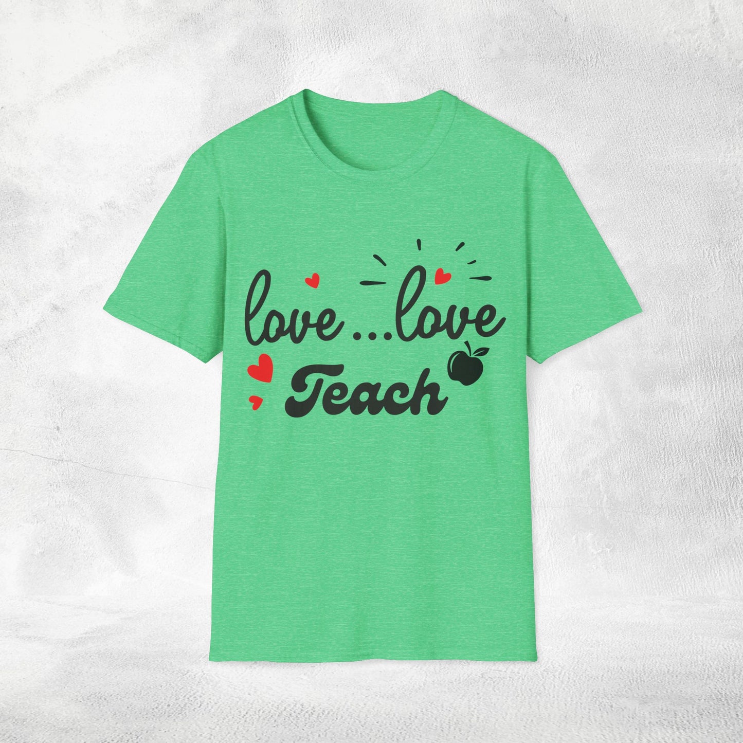 teacher shirt love love teach