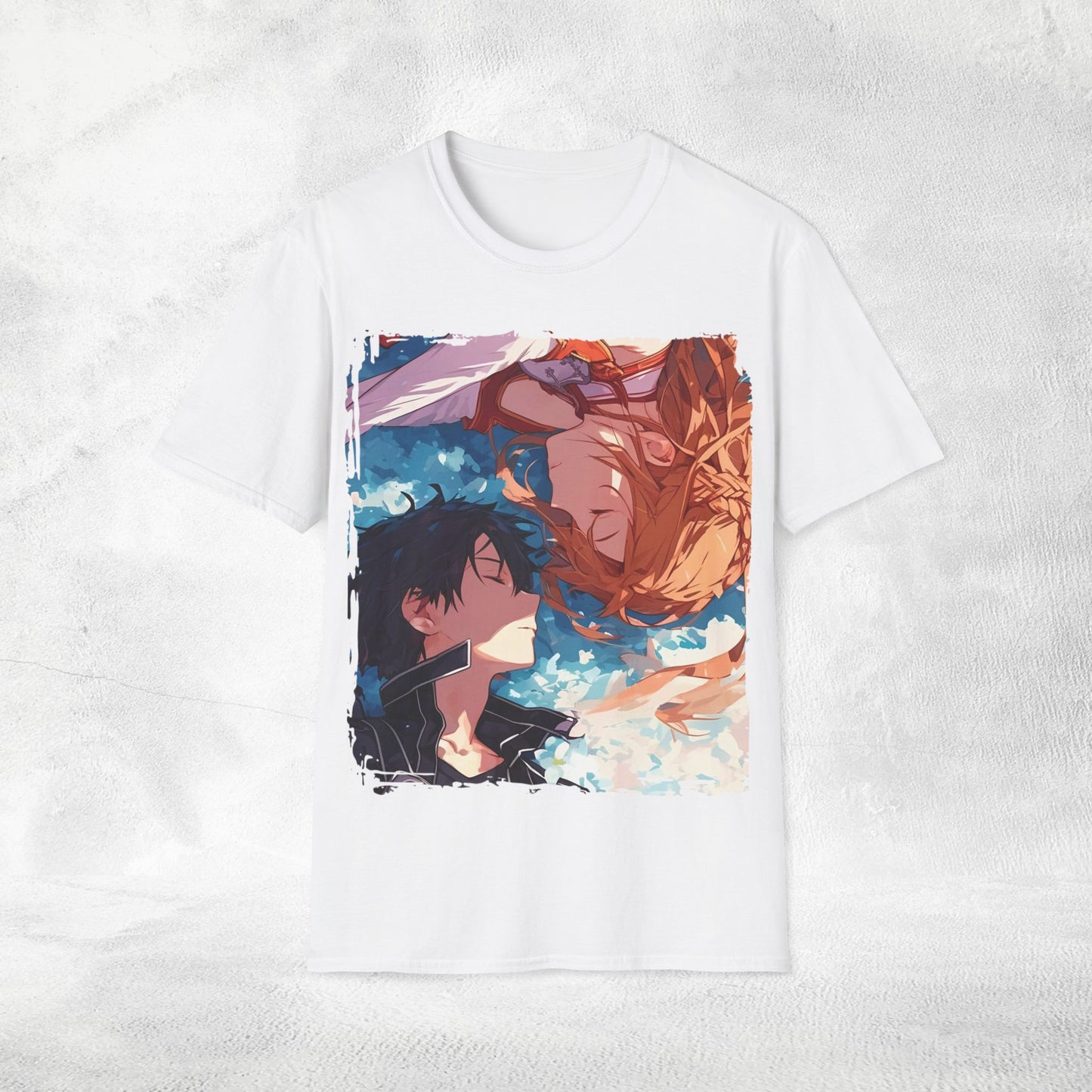Unisex Anime shirt Kazuto Kirigaya / Kirito and Asuna Yuuki