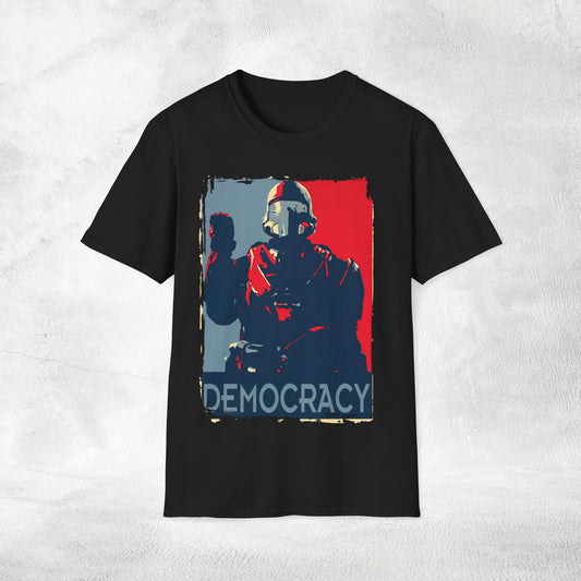 Unisex gaming shirt Helldivers