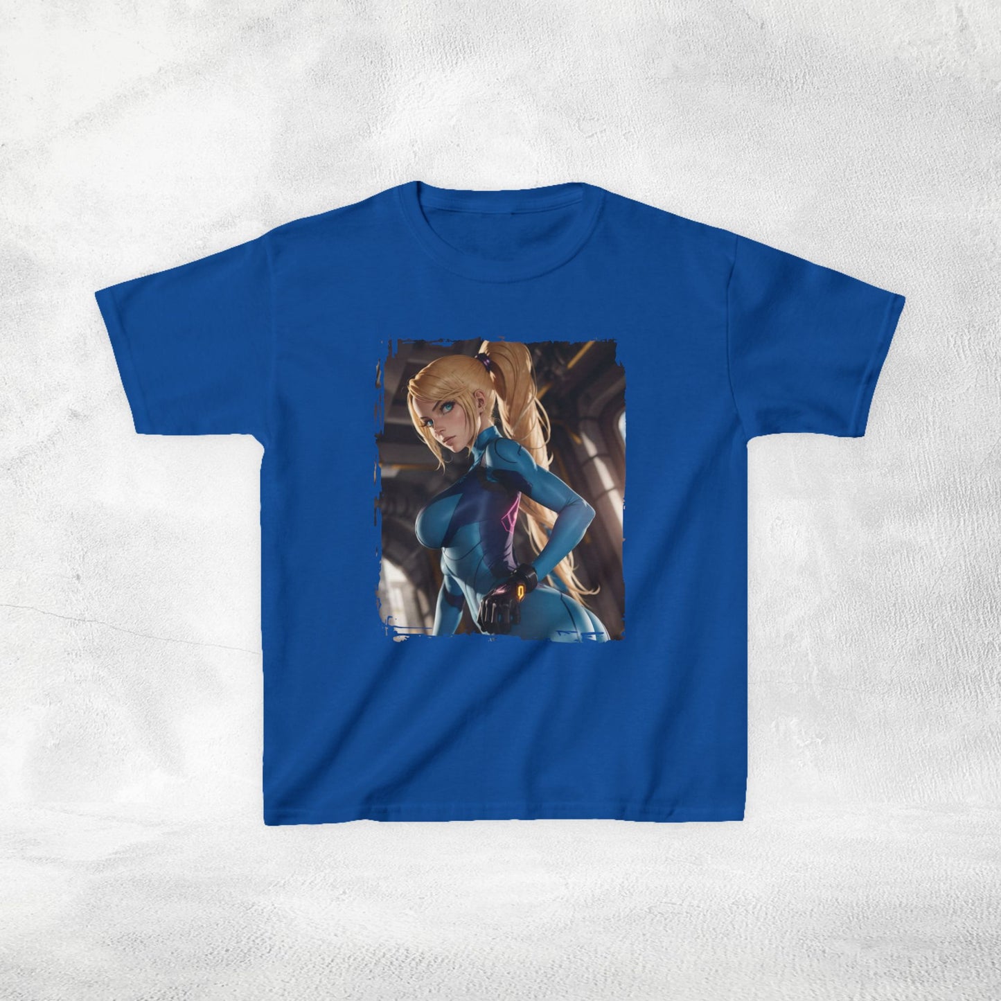 Kids gaming shirt Samus Aran