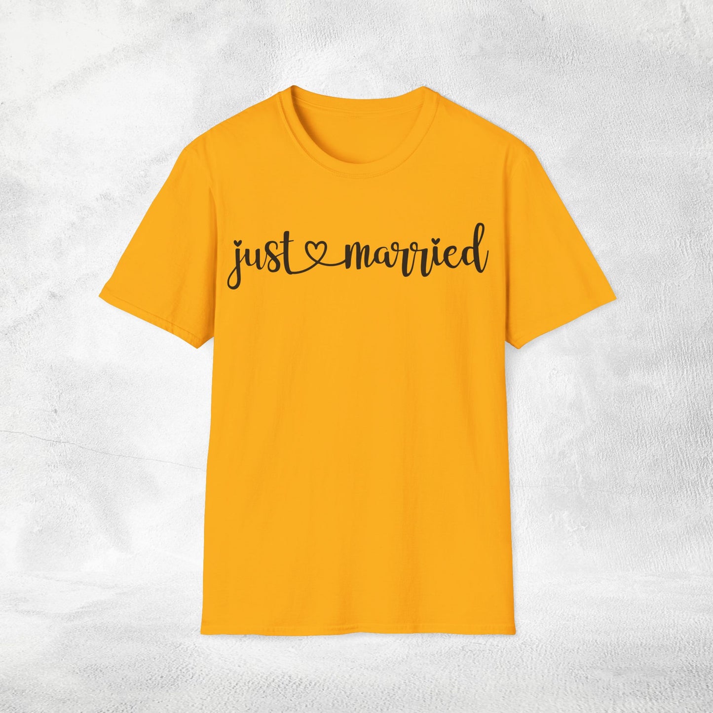 Women's T-Shirt just married bachelorette party