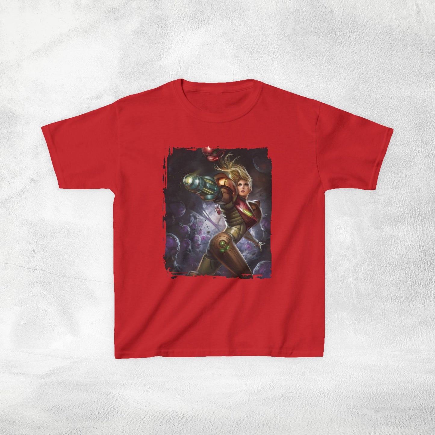 Kids gaming shirt Samus Aran