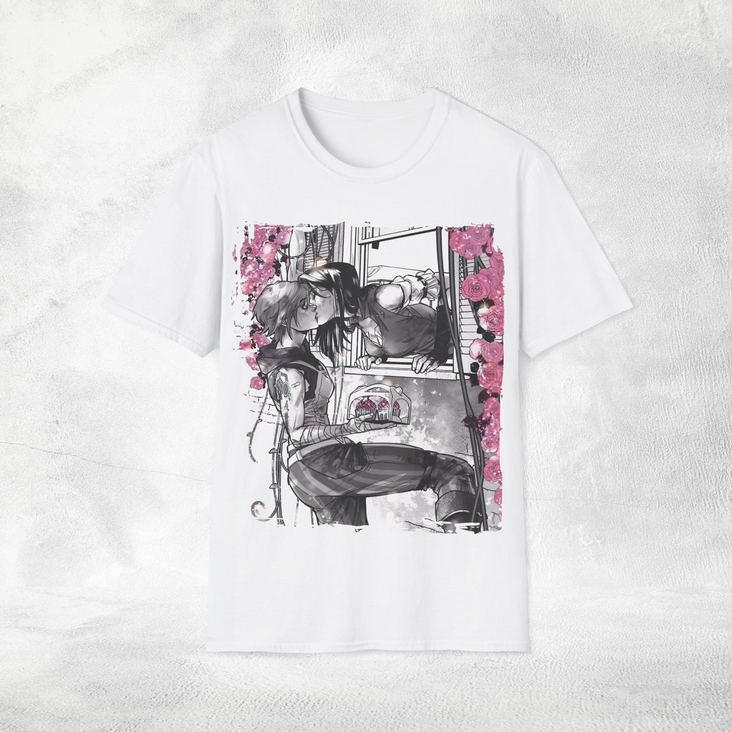 Unisex Gaming shirt Arcane Series LOL Caitlyn and Vi