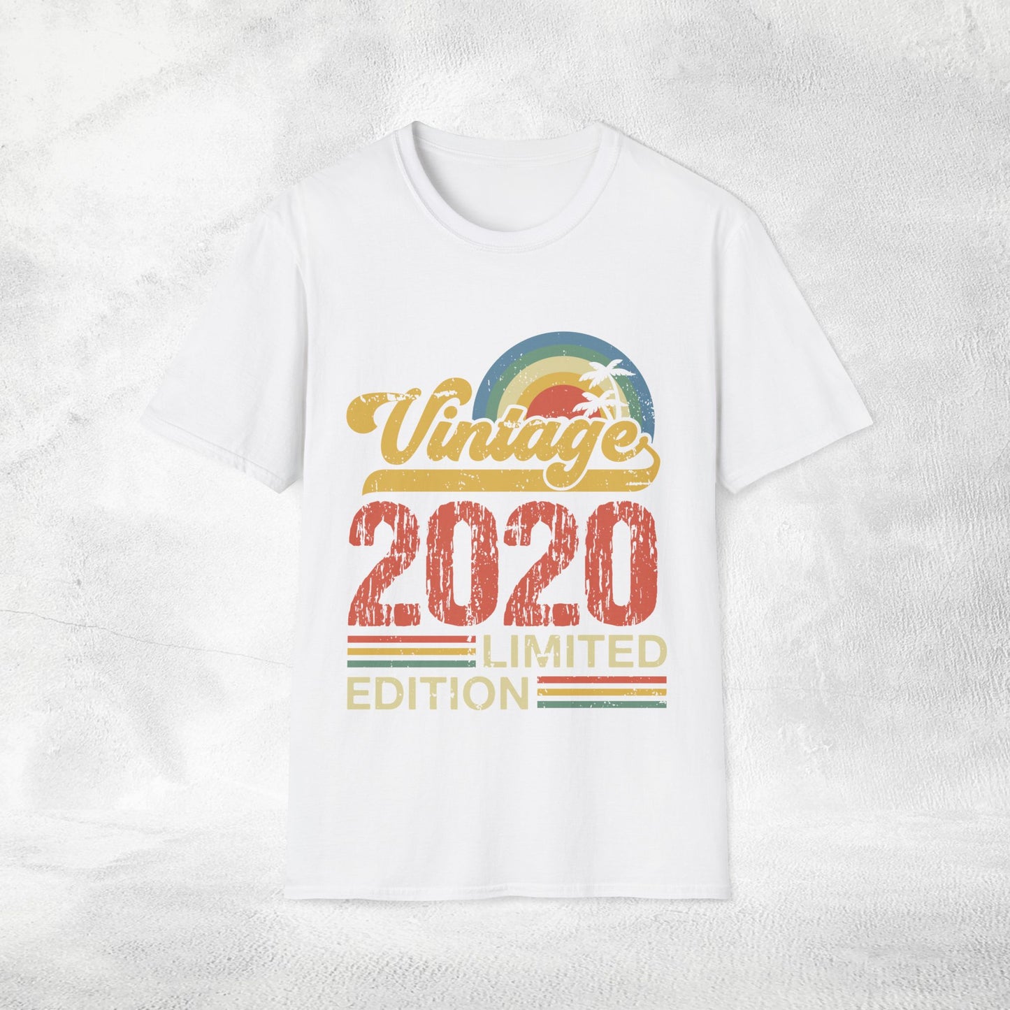 Unisex year of birth shirt 2020