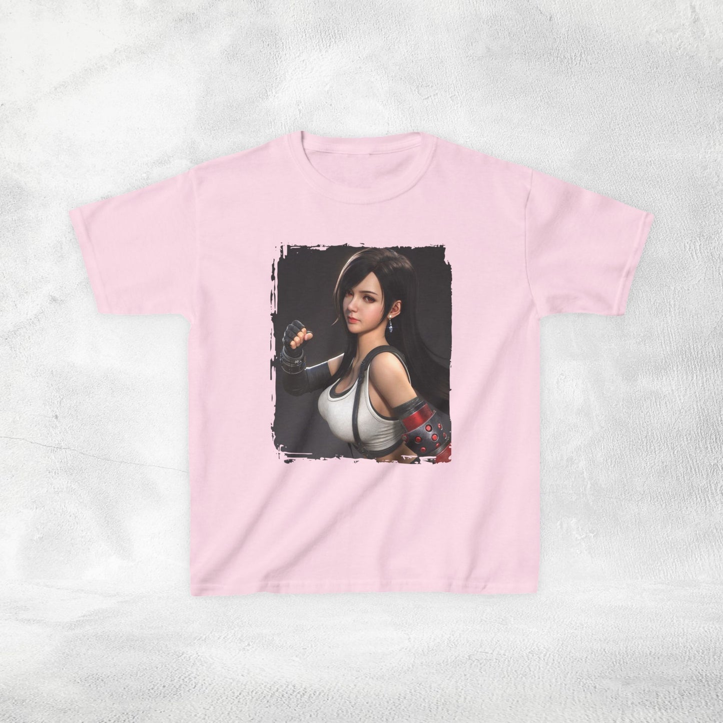 Kids gaming shirt Final Fantasy Tifa Lockhart