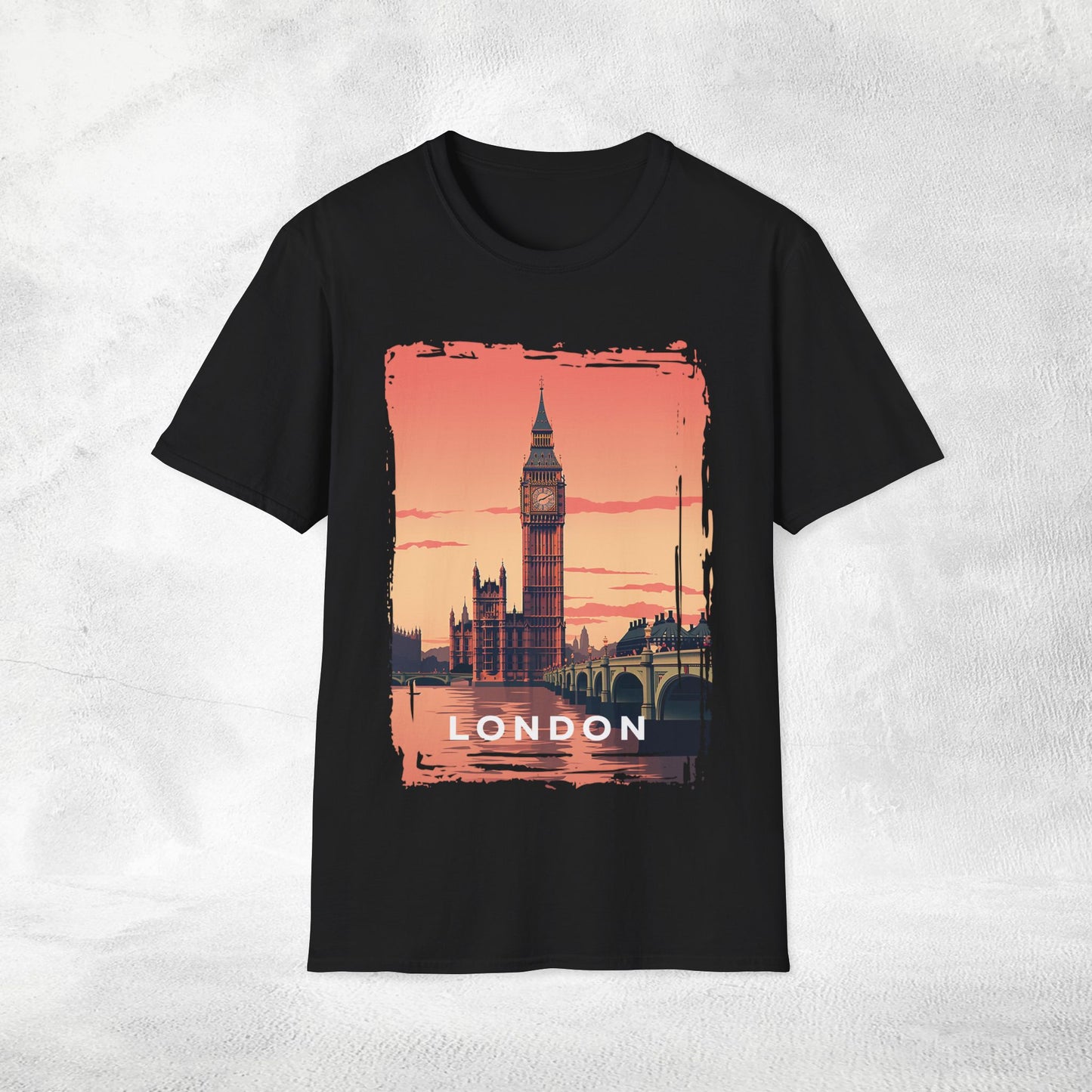 Women T-shirt London vacation tee