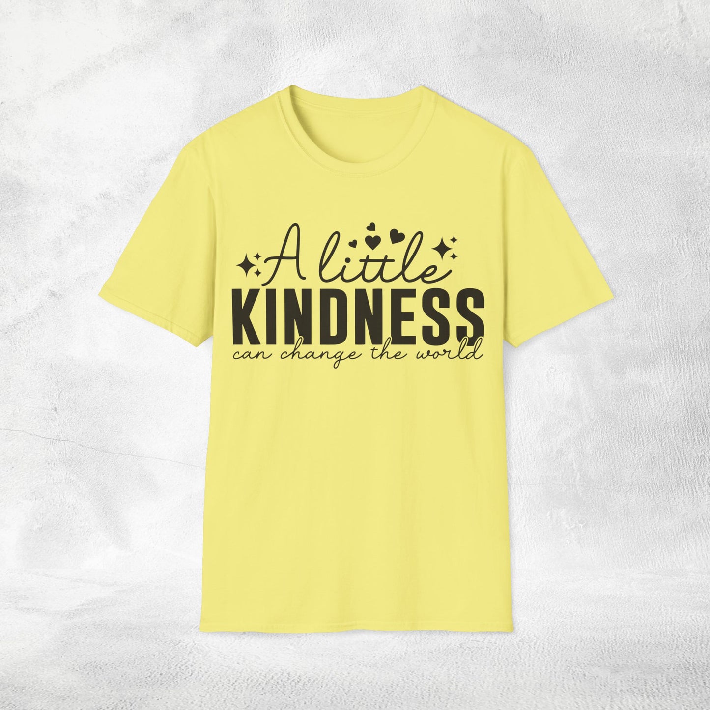 Women's Slogan T-shirt a little kindness