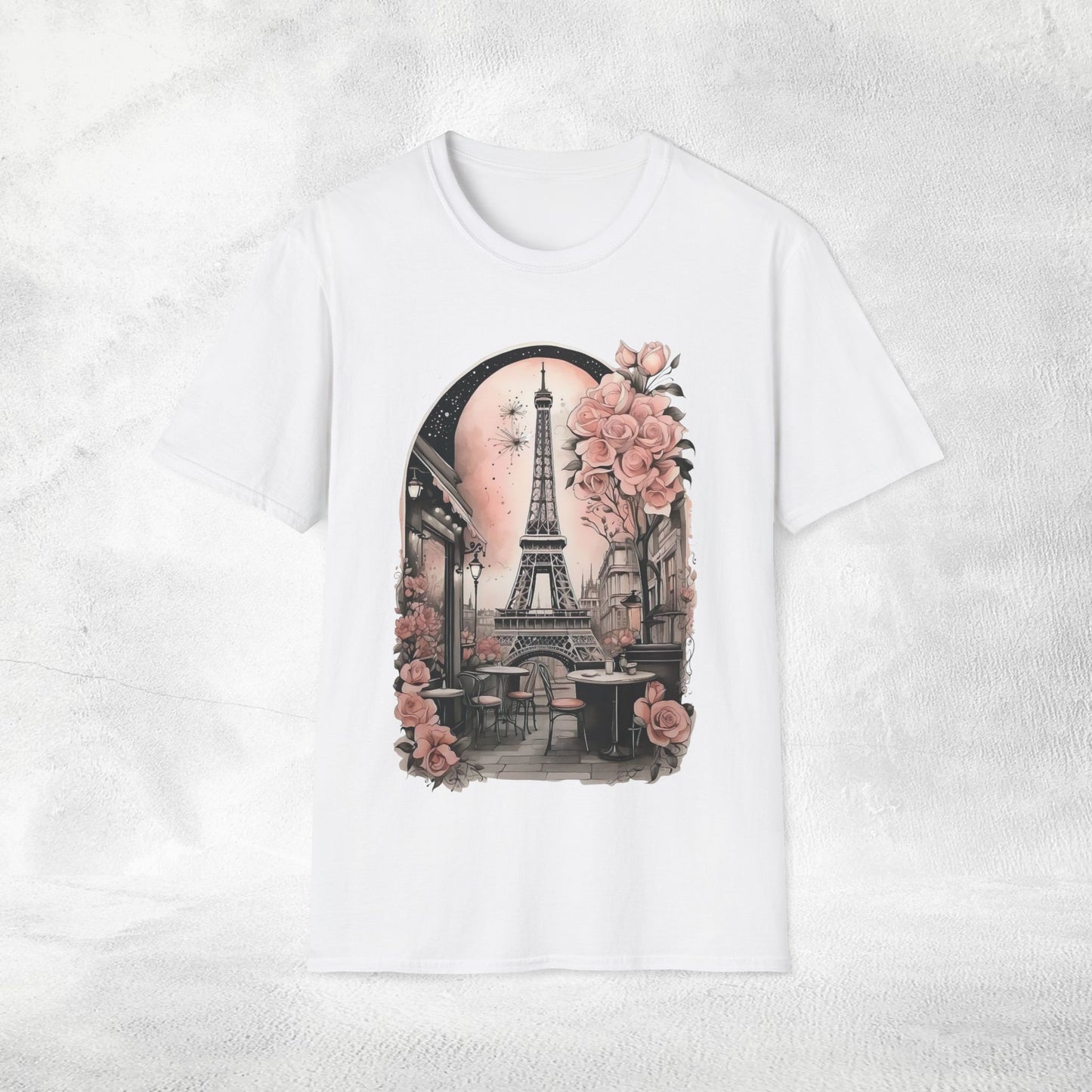 Women T-shirt Paris vacation tee