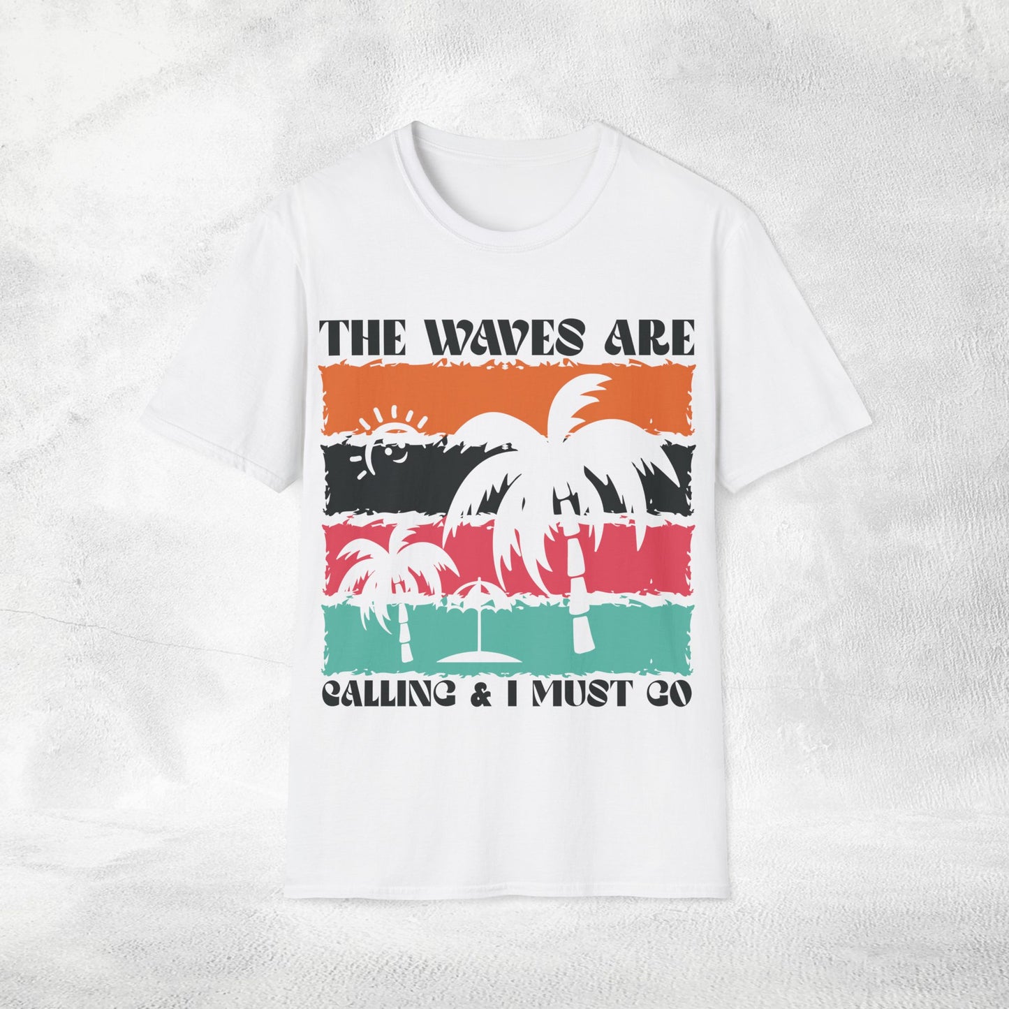 women's shirt the waves are calling