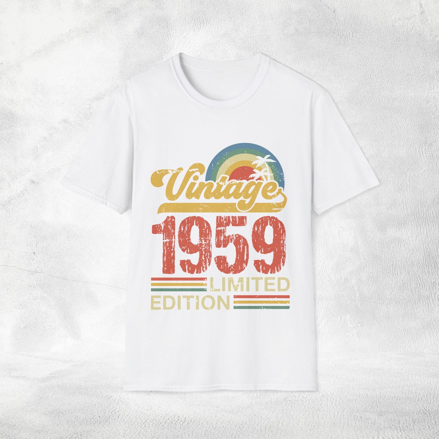 Unisex year of birth shirt 1959