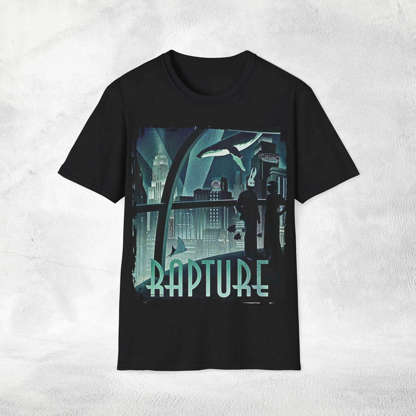 Unisex gaming shirt Bioshock Rapture City