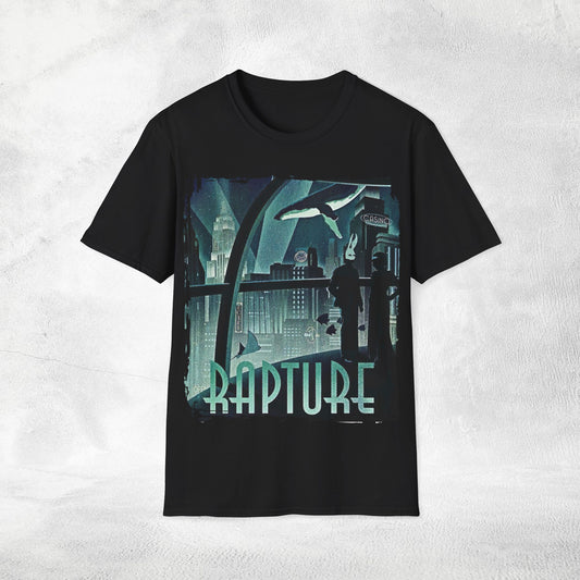 Unisex gaming shirt Bioshock Rapture City