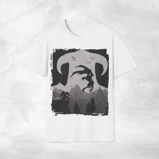 Unisex Gaming shirt Skyrim