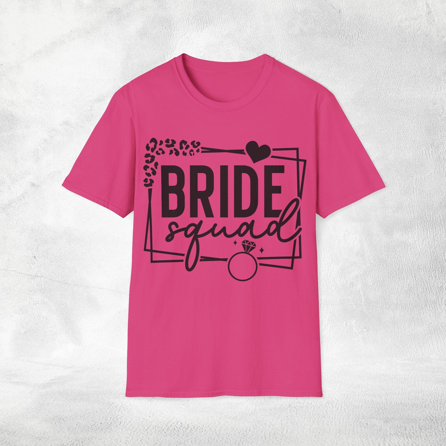 Women's T-Shirt bride squad bachelorette party