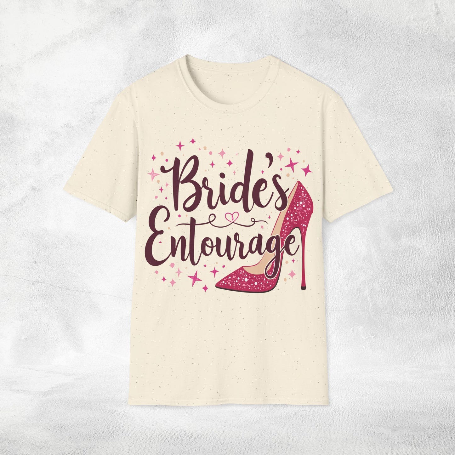 Women's T-Shirt Bride's Entourage bachelorette party