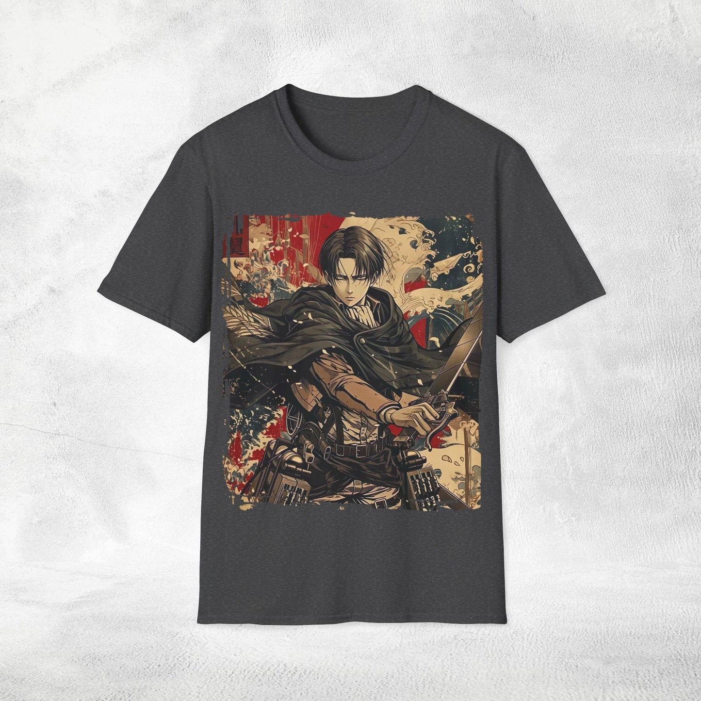 Unisex anime shirt Levi Ackerman Attack on Titan