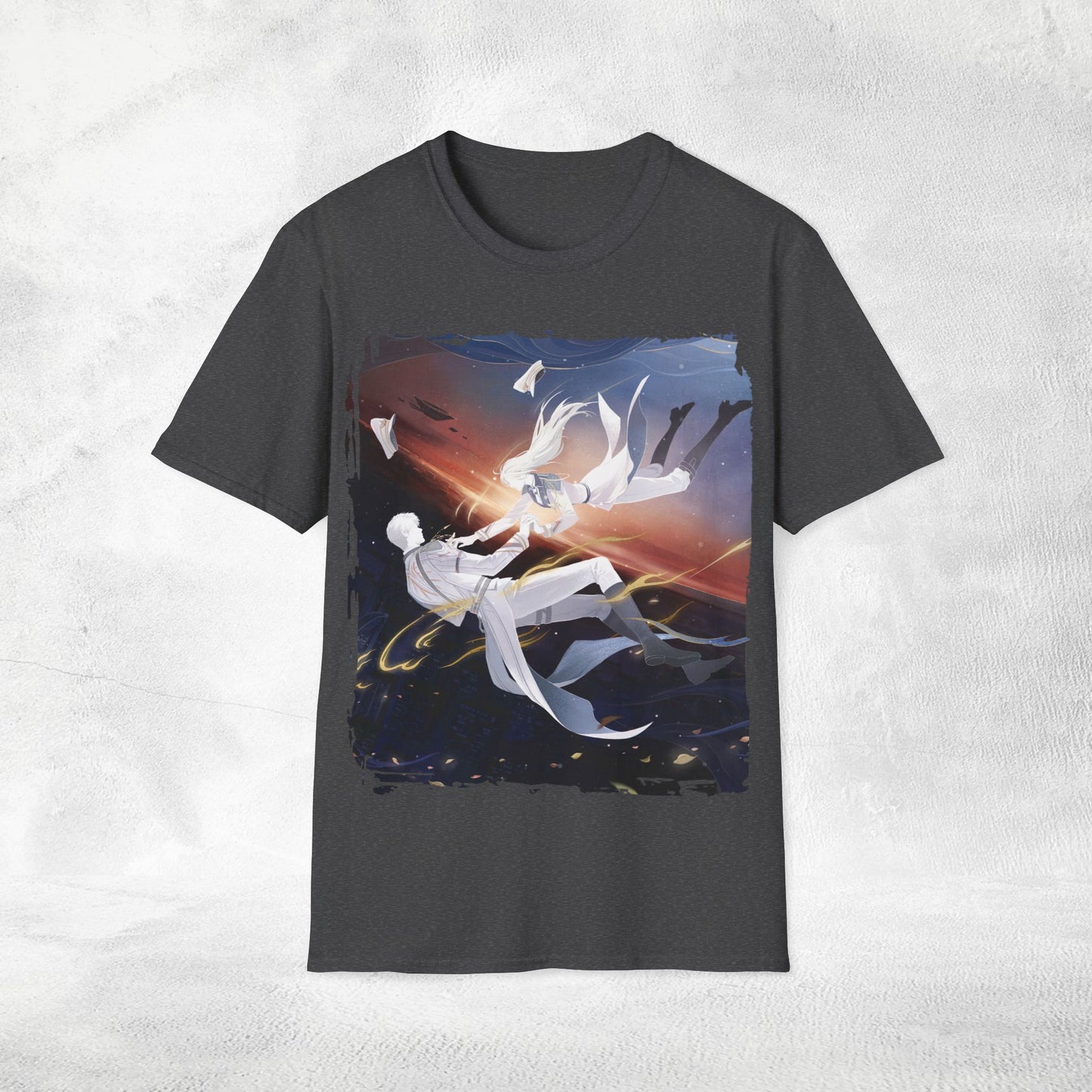 Unisex anime shirt Caleb Love and Deepspace
