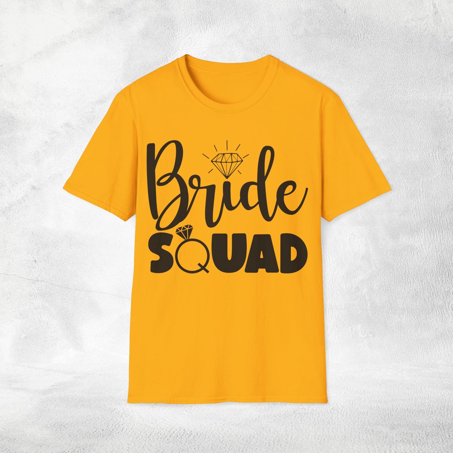 Women's T-Shirt bride squad bachelorette party