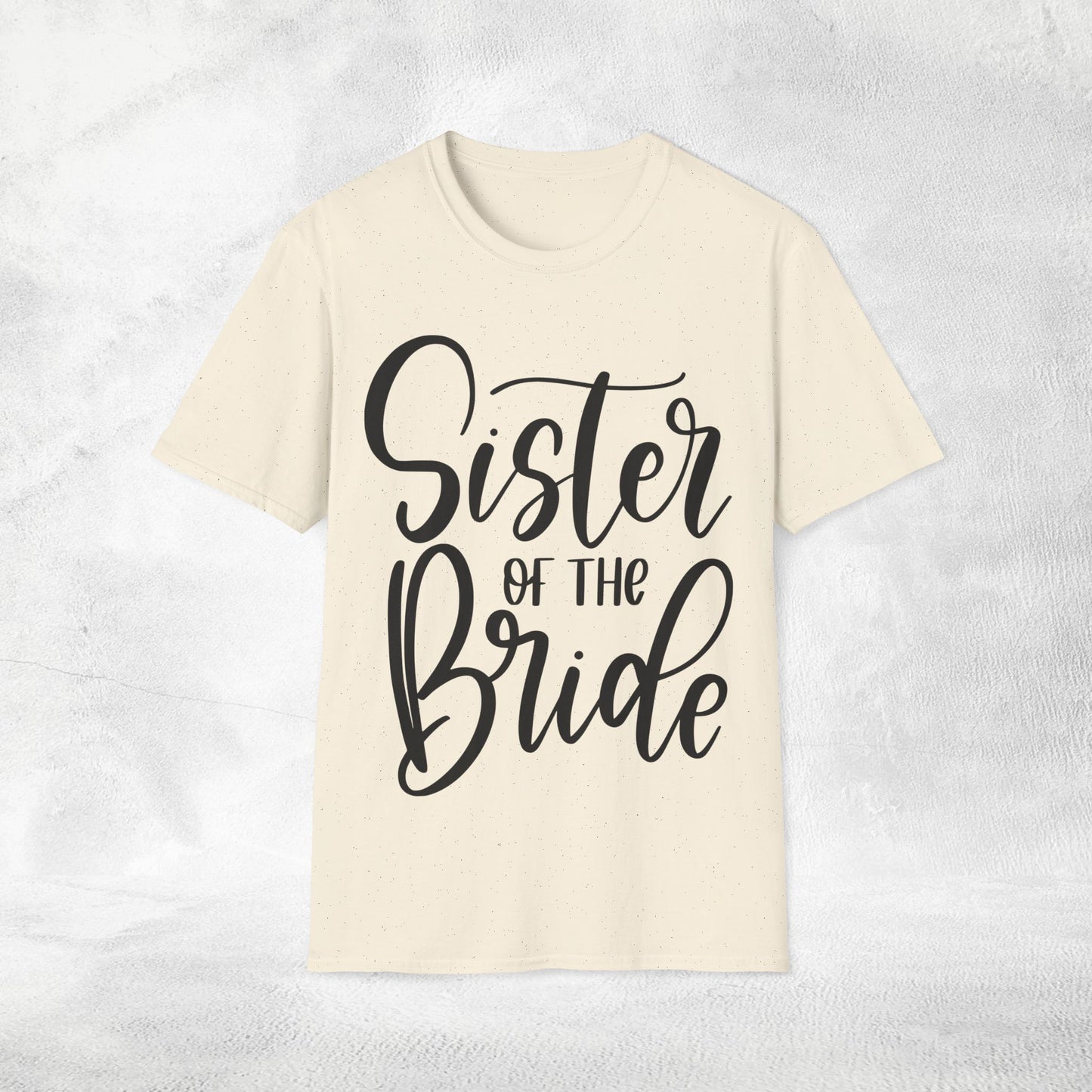 Women's T-Shirt Sister of the Bride bachelorette party