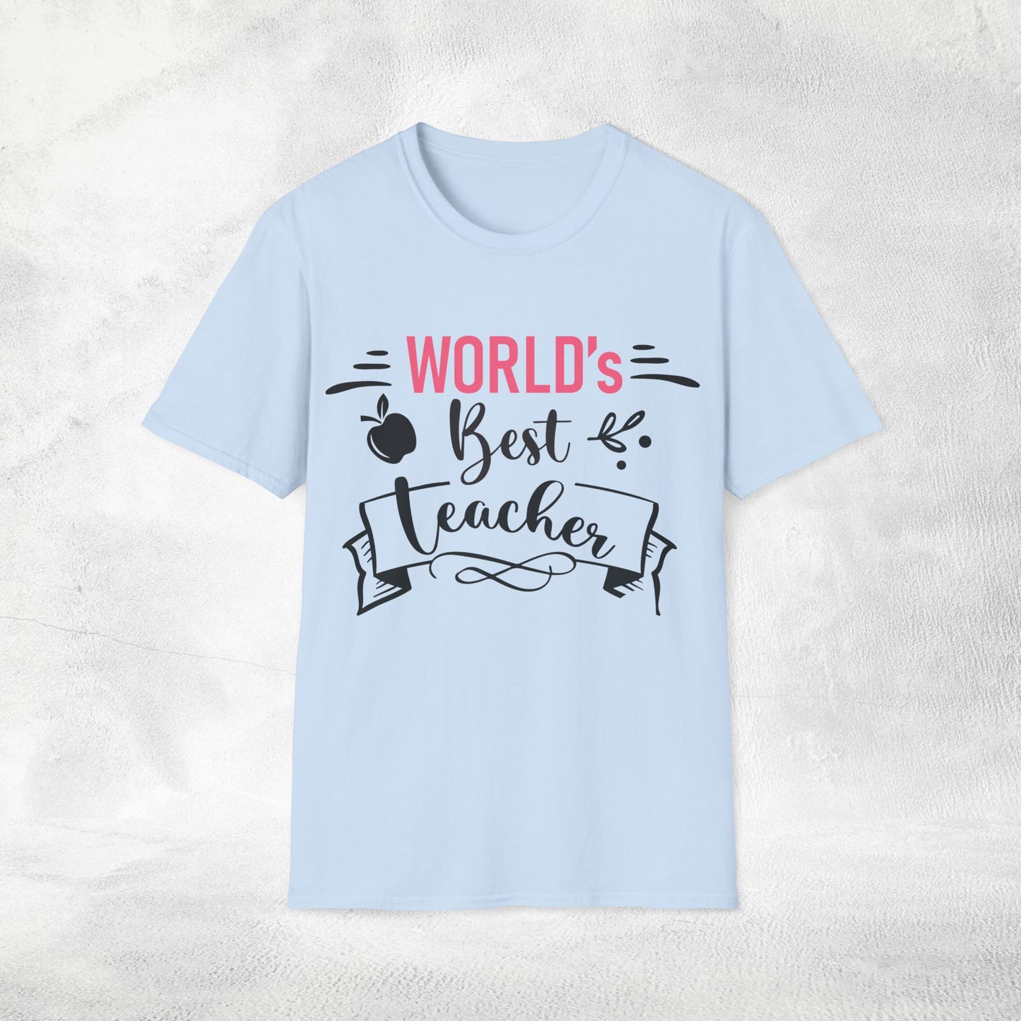 teacher shirt world's best teacher